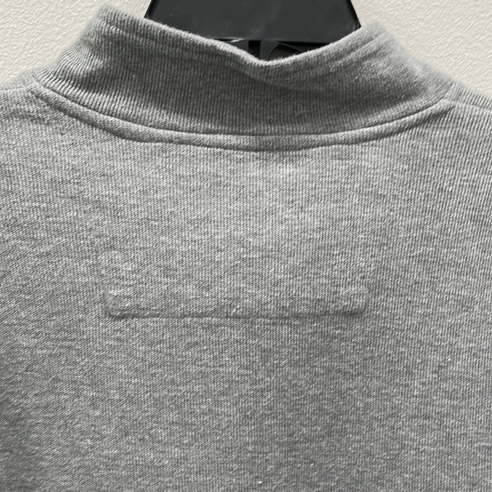 Chaps Solid Texture Zip Mock Pullover - image 7